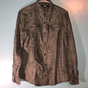Men’s Grey dress up shirt